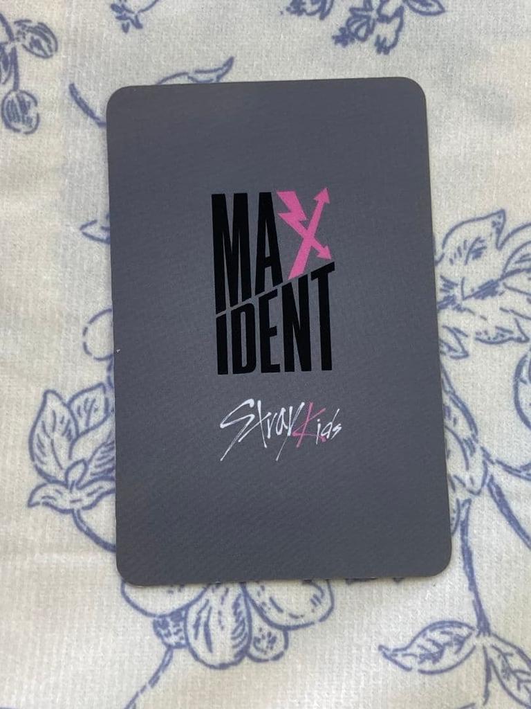 [USED] StrayKids Hyunjin 4th MAXIDENT Stray Kids Sanok Trading Card