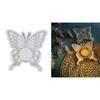 Butterfly Candlestick Resins Moulds Candle Holder Silicone Molds for Table Home Decorations DIY Castings Moulds