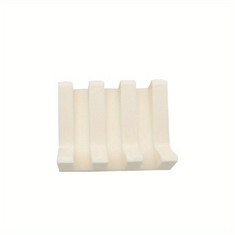 1pc Silicone Soap Dish, Self Draining Waterfall Bar Soap Holder, Shower Soap Holder, Soap Tray 1pc
