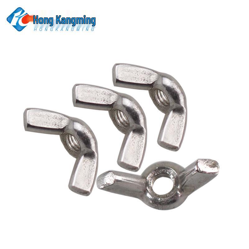 Stainless Steel Hand-Tightened Wing/Butterfly Nut M3-M10
