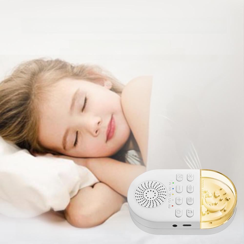 Nytt Sömnhjälpmedel för Bebisar: Vitt brus & LED-nattlampa Musikinstrument