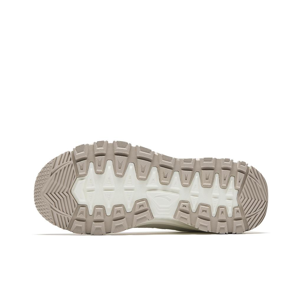 Anta Exploration SE High-Top Non-Slip Wear-Resistant Warm Sports Cotton Shoes Women Sneakers Ivory-White Soft-Mist-Gray 922548925-2