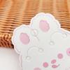 Lot de 50 étiquettes en carton pour accessoires de cheveux mignons, sac à cartes à bouche plate