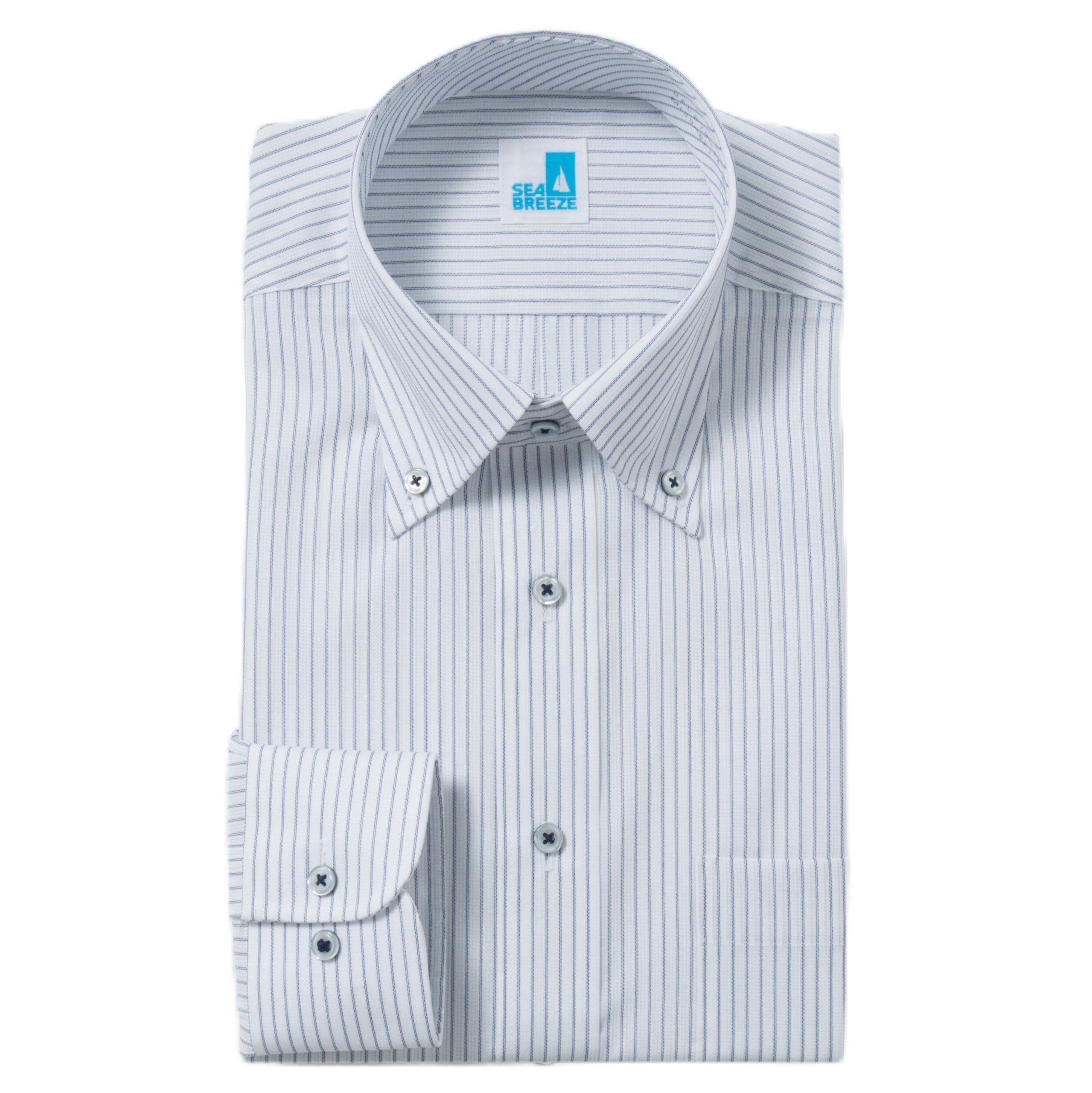 

Flex Japan SEA BREEZE Men s Long Sleeve Shirt, 50% Cotton, 50% Polyester, Shape-Retaining, Cool-Touch Regular Fit