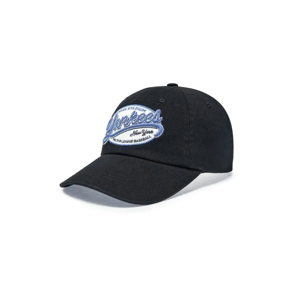 Unisex Street Oval Cursive Unstructured Ball Cap 3ACPV016N-50BKS FREE