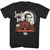 T-shirt da uomo con titoli di canzoni di Jerry Lee Lewis Sun Records Great Balls of Fire Etichetta