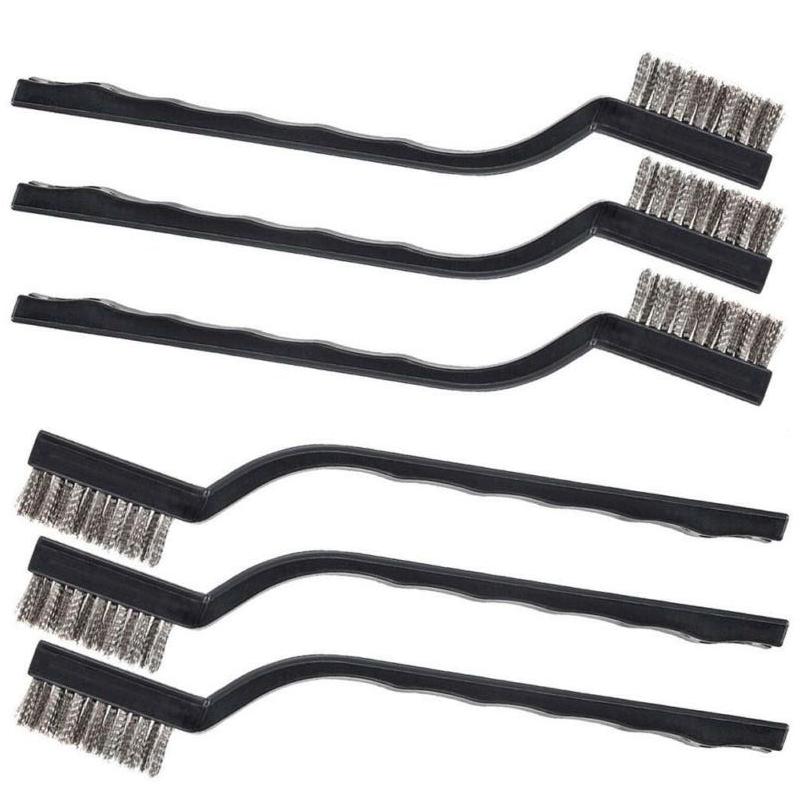 Wire Brushes Stainless Steel Cleaning Brush Tool Black Polishing Grinding
