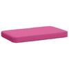2 Piece Bench Cushions VUGHT 2 Pcs 100percent  Polyester Pink