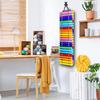 Vinyl Storage Organizer Vinyl Roll Holder with 12 Compartment Craft Vinyl Storage Rack Wall Mount Over The Door Hanging Organizer Storage Hanging