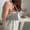 2024 Summer Women's Retro French Texture Shiny Shoulder Bag
