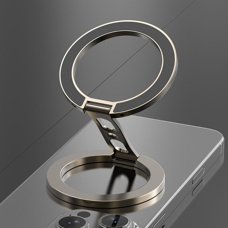 Phone Holder Kickstand Car Mount Holder Finger Grip Stand Double Side Magnetic Holder Bracket for Phone 17 16 15