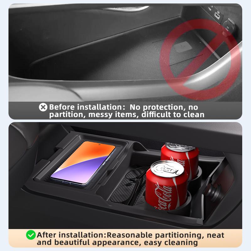 Suitable for Great Wall Haval M6 Center Control Storage Box Pad Storage Box Lower Layer Car Supplies Decoration Accessories