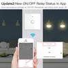 Moes WiFi RF433 Wall Touch Switch No Neutral Wire Needed Wireless Smart Life/Tuya  App Relay Status and Backlight Switch
