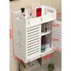 Bathroom Storage Rack Punch-Free Toilet Sink Cosmetics Storage Cabinet Wall Hanging Bathroom Storage Rack