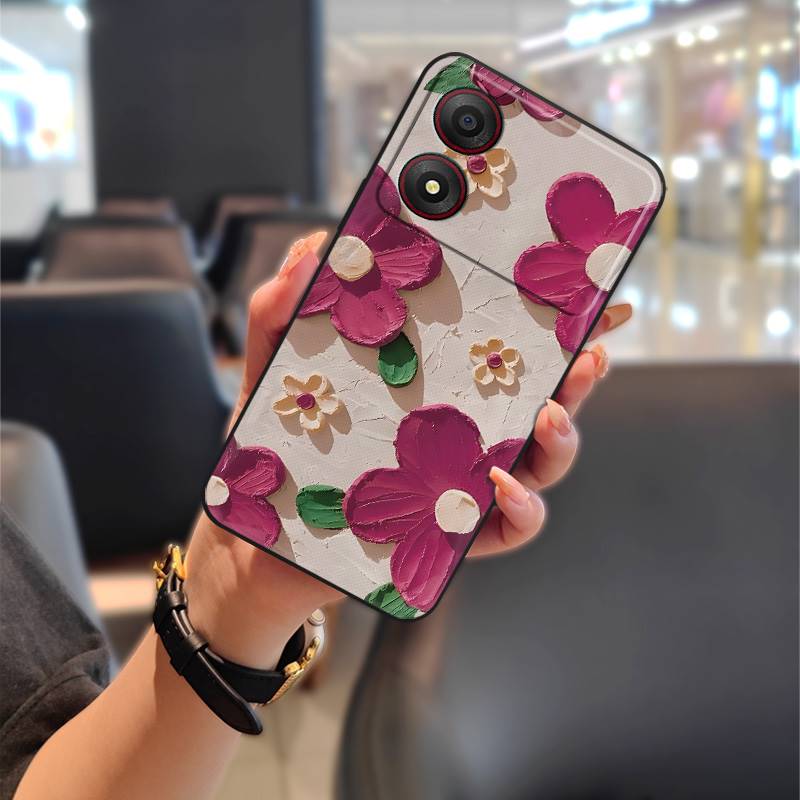 Urocze etui TPU na telefon ZTE Blade A34 Ochronne Trwałe Etui na telefon Modny Design Wodoodporny Silikon Odporny na wstrząsy