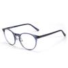ZENOTTIC Acetate Anti Blue Light Blocking Glasses Retro Round Computer Gaming Goggles Eyewear CR-39 Clear Lens Optical Spectacle