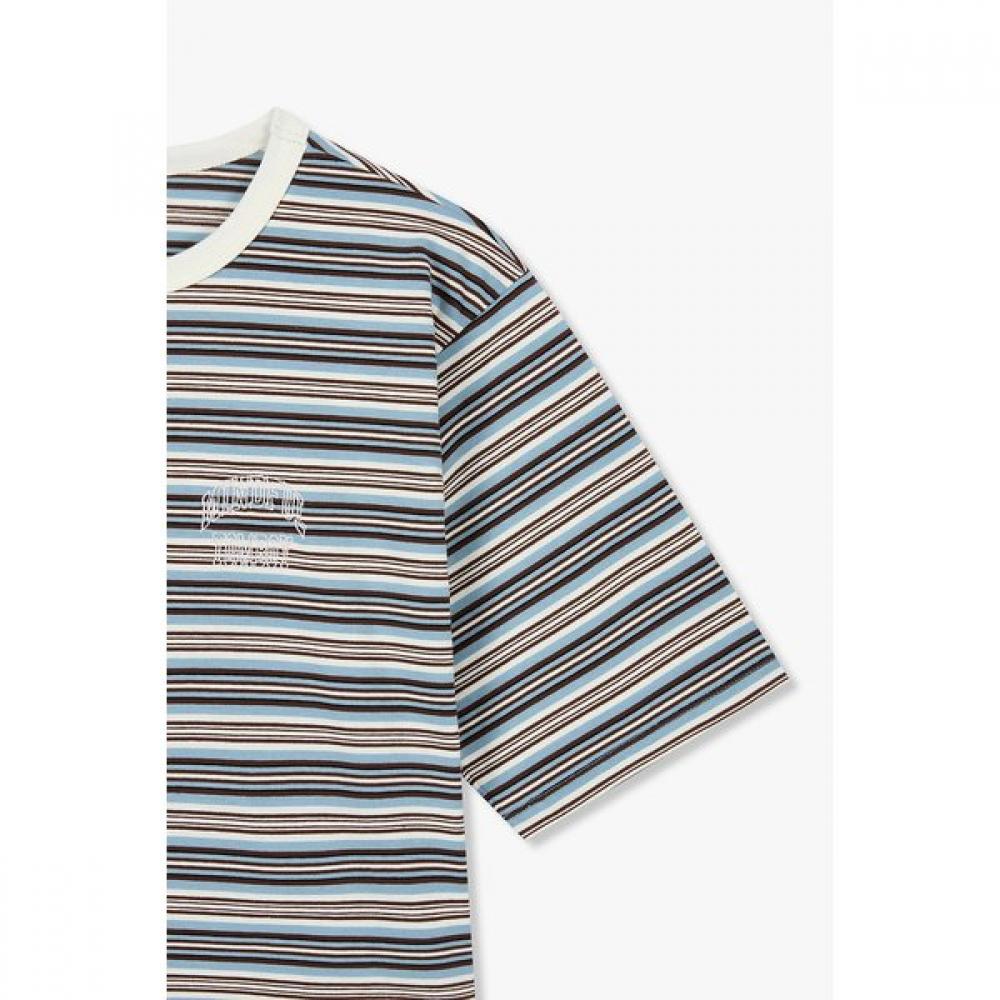 STudio Tomboy STripe ShorT Sleeve T shirT 9176322976ar