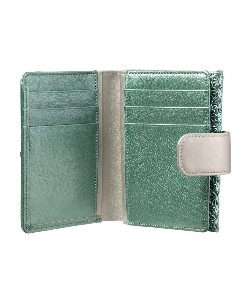 Hiroko Hayashi GIRASOLE PIPERITA Portfel dwukrotnie składany 70921672 Miętowy Zielony 00 Damski (021) (WOLNY)