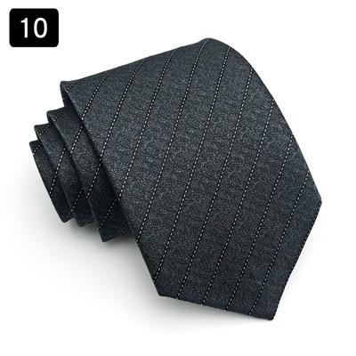 Profesionisti de afaceri pentru barbati Cravata in dungi Accesorii pentru costum de nunta Cravata din poliester Barbati