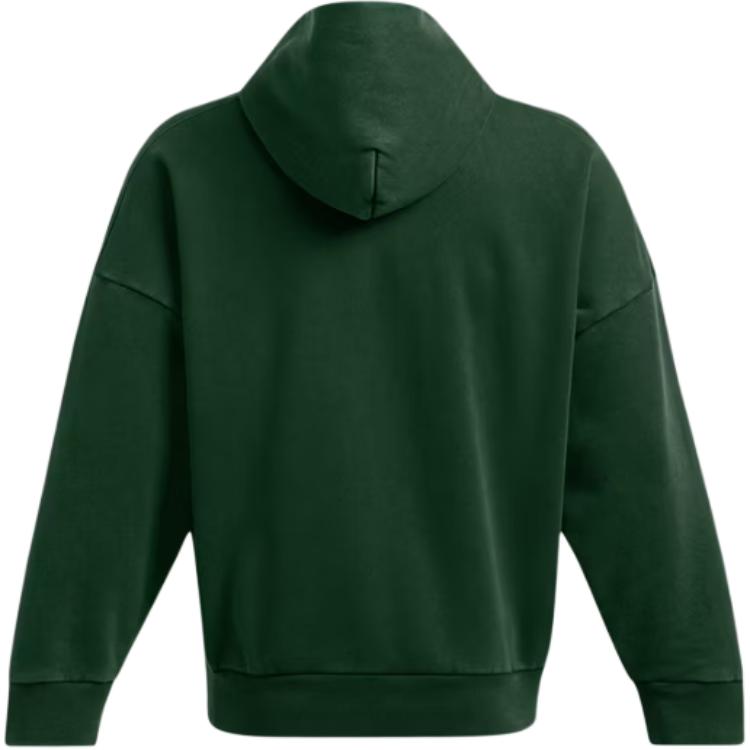 Under Armour Icon Solid Color Casual Long Sleeve Hoodie Men Hoodies Forest-Green 1386552-301