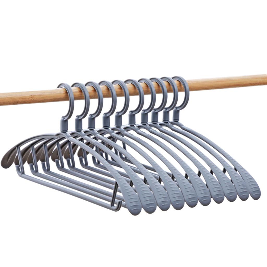 Plastic Non-Slip Clothes Hangers Durable Windproof Clothes Hanger For Home Thickening Non-Marking Wear Resistant Durable Hangers