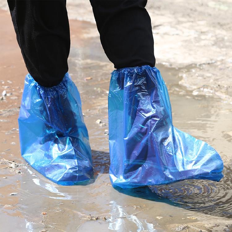 Non-Slip and Waterproof Shoe Covers Disposable Boot Durable Shoe Covers