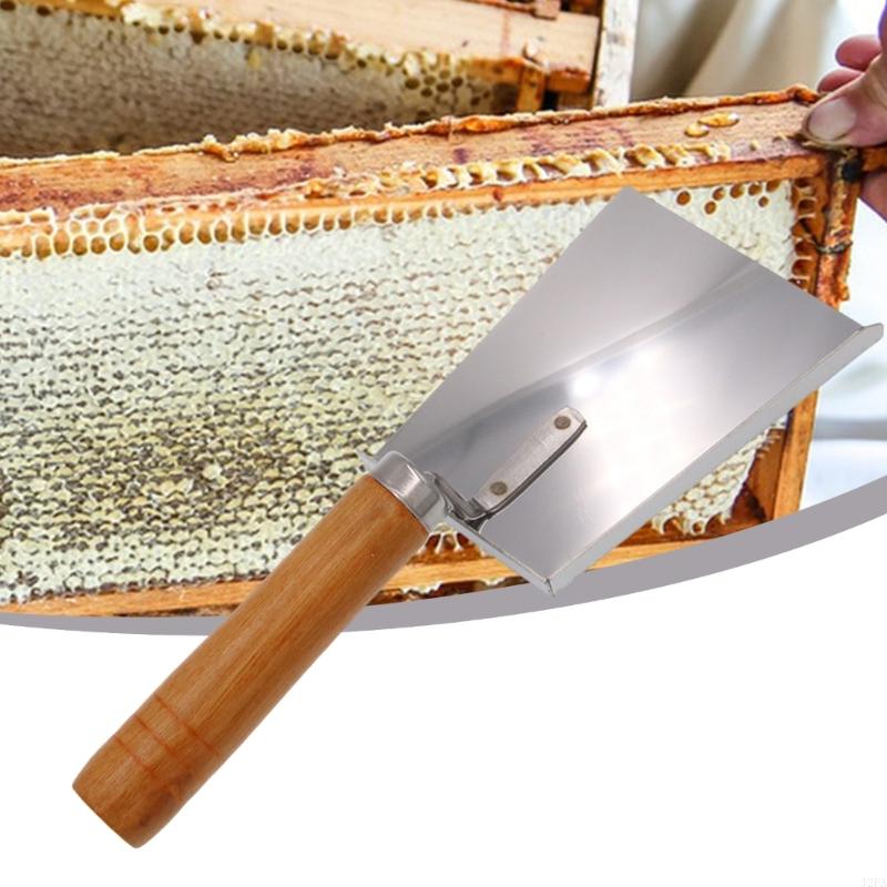 

Stainless Steel Hives Shovel Wax Scraper for Beekeeping Honeycomb Cleaning Tool China Mainland