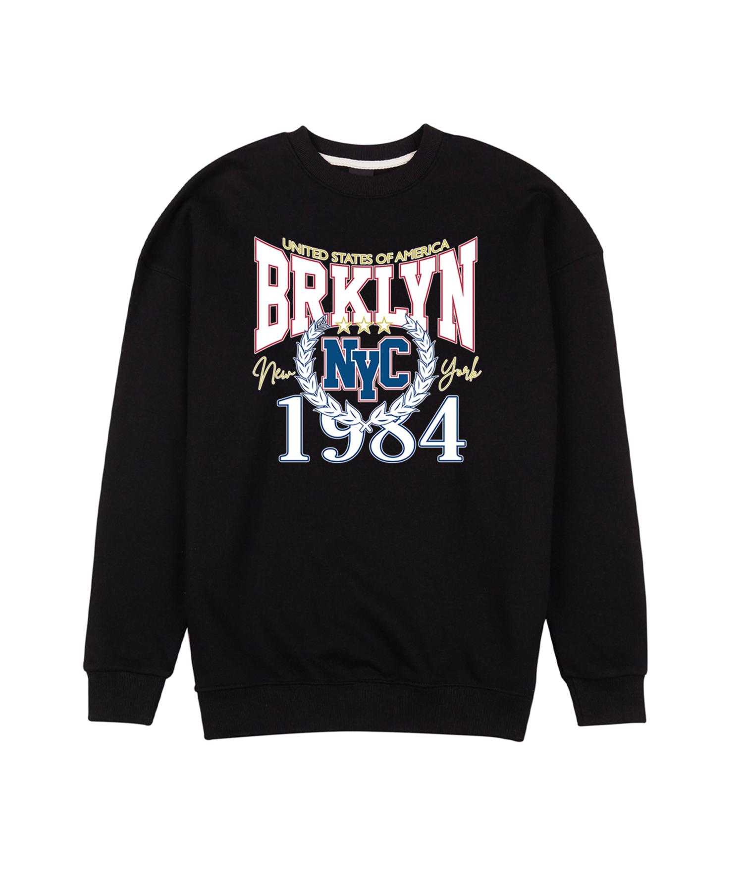 Черная толстовка Cream Soda Lab Brooklyn Newocity 1984 1(M)