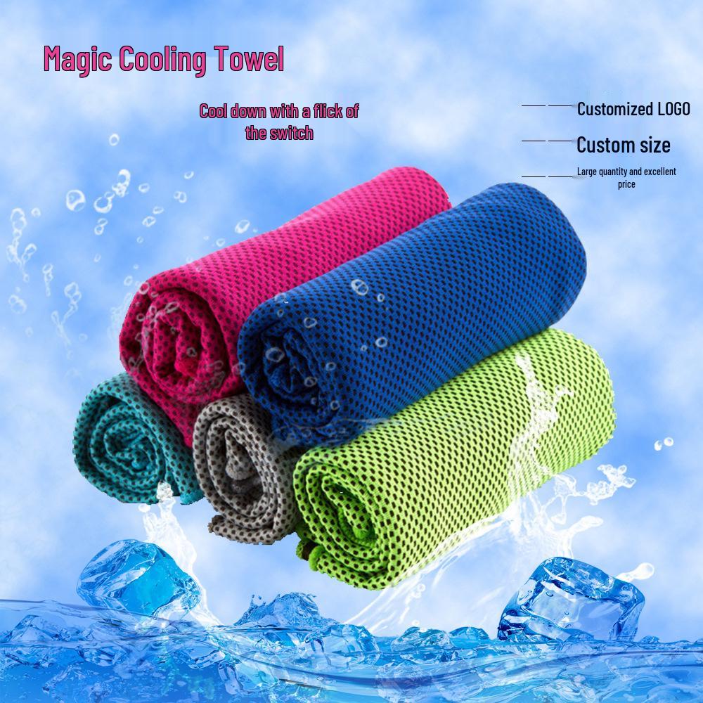 Cross-Border Quick-Dry Cooling Towel for Outdoor Sports, Yoga, and Ice Towel