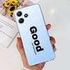 Cute Flower Cat Painted Case For Xiaomi Redmi 12 5G 2023 Soft Silicone TPU Back Cover For Redmi12 5G Global Phone Bumper