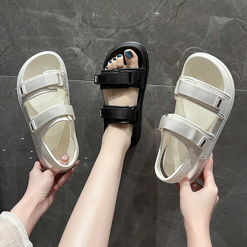 Fashion Drawstring Without Back Rainbow Shoes Woman Slippers Flip Flops Slide Sneakers Sandals For Women Sport Krasovki Athlete