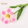 Simulated Tulips Bouquet Realistic Fake Flowers Home Decor Artificial Tulip Arrangement with Bendable Stems