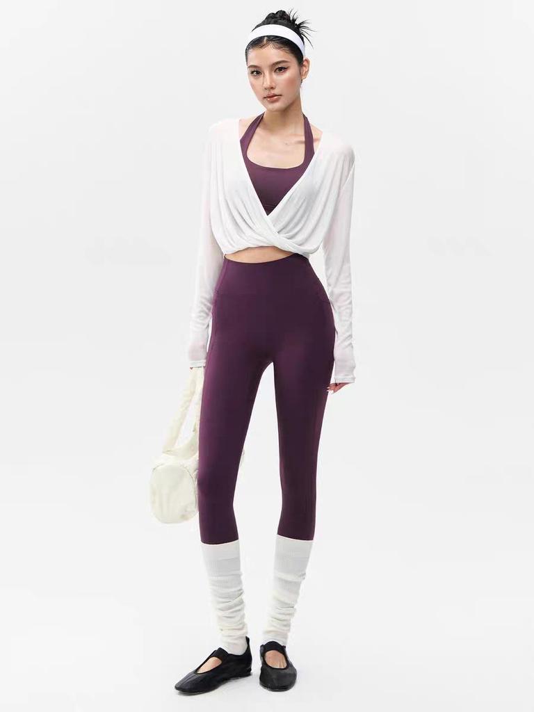 High-Elastic Seamless Yoga Pants for Women - No-Line Design for Running, Fitness, Pilates, and More