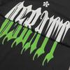 2024 Osbatt Bat Foam Print Cotton Couple T-Shirts