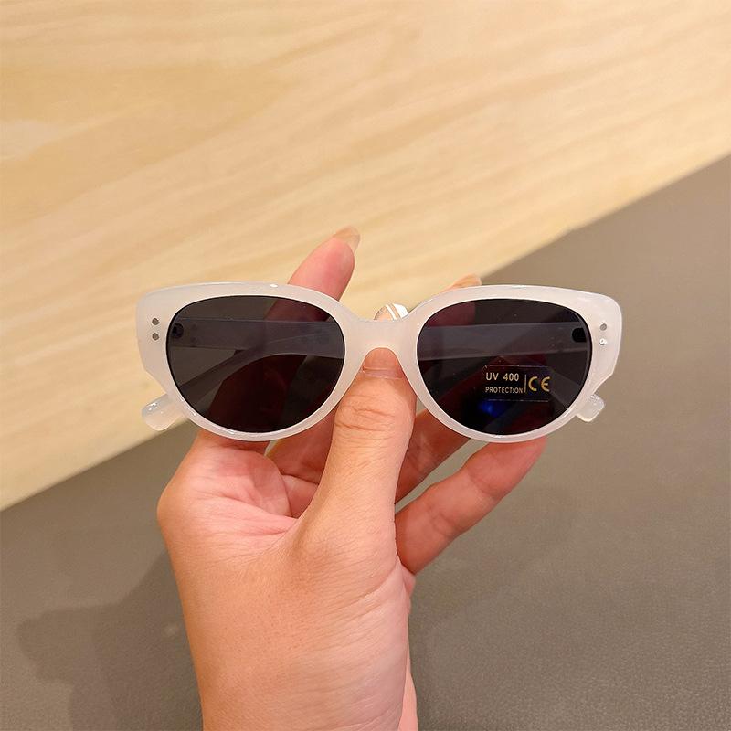 Korean Style Trendy Children's Sunglasses Outdoor Black Sun Glasses Baby Sun-shading Eyeglasses Travel Fishing Driving Girl Boy