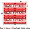 210 Pcs Fragile Stickers, 3x5 Inch Fragile Labels for Shipping, Strong Adhesive Handle with Care Stickers for Shipping