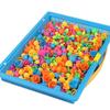 Interlocking Mushroom Nails Puzzle Toy for Kids - Creative Assembly Blocks for Boys & Girls, Perfect Birthday or Kindergarten Gift