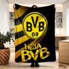 Borussia Dortmund Print Blanket - Soft & Comfortable, for Bedroom, Travel, Sofa, Home Decoration - Birthday Christmas Gift for Friend