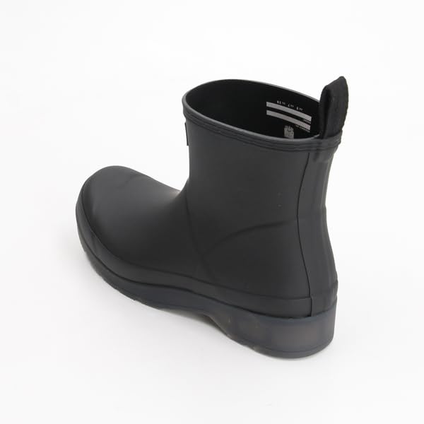 Hunter Play Short Translucent Sole UK 5 Women's Boots, Black, (24cm)