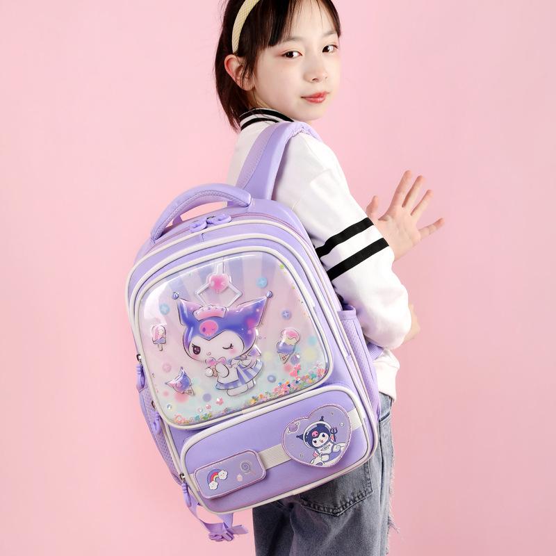 Children's Schoolbag for Female Primary School Students New Children's Spine Care Class Backpack Girl Cartoon Cute Backpack