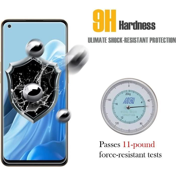 Protecteur d'écran - OPPO - Reno 7 5G - Verre Trempé - Ultra Fin - Lot de 2