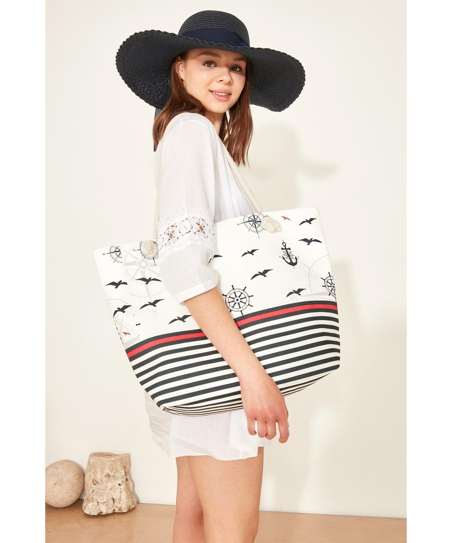 

Женская пляжная сумка Y1670-18