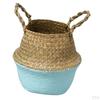 Belly Basket Panier Storage Plant Pot Collapsible Nursery Laundry Tote Bag with Handles