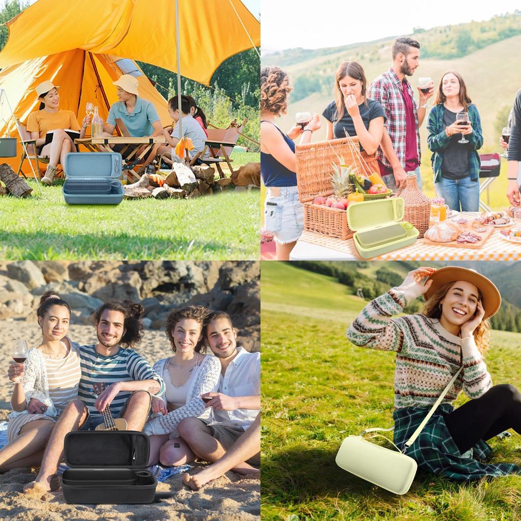 (Case Only) SoundLink Plus Portable Bluetooth Speaker, Wireless, Outdoor Storage Case, Black - co2CREA