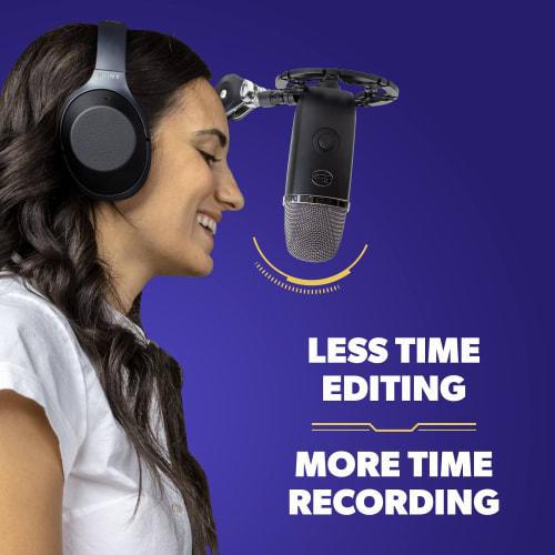 Auphonix Shock Mount for Blue Yeti and Snowball Microphones, Black