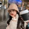 Plush Fisherman Cap Warm Basin Sun Cap Winter Plush Bucket Hat  for Women