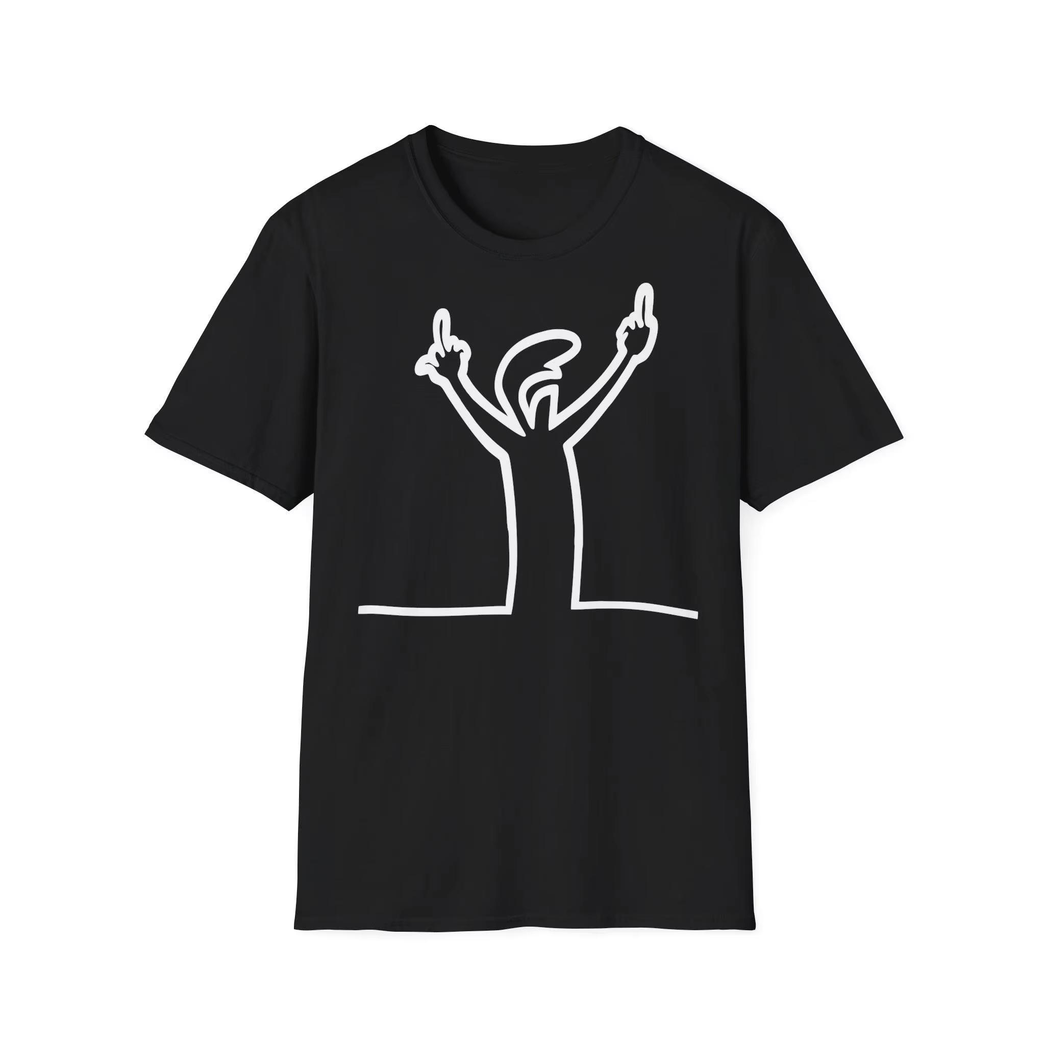 

2026 New Balum La Linea Funny Graphic Print Tshirt Men and Women Short Sleeved Tops Tshirts Mens Cotton Tee S