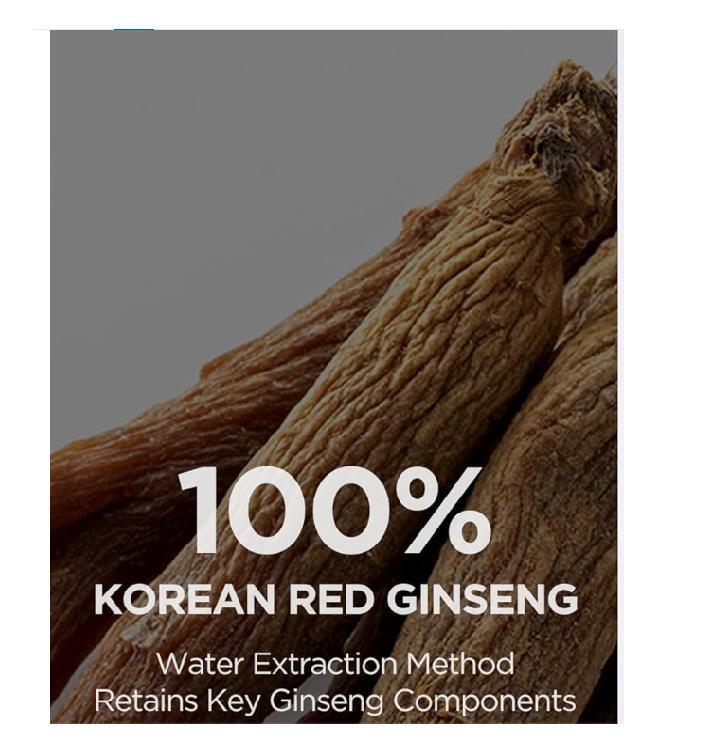 Korean Red Ginseng Extract – KOREAGIN -Premium 6-Year Root, Clean Energy & Daily Vitality, Non-GMO, Made In Korea