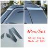 Auto A-Säule Fensterpfosten Panel Sequ Abdeckung Zierleiste ABS Chrom Zubehör für Toyota Land Cruiser Prado 250 LC250 2024 2025