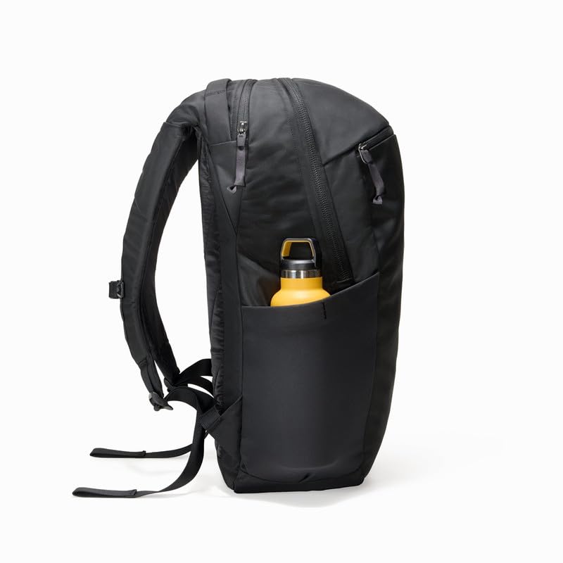 Evergoods CHZ26 Civic Half Zip 26L Solution Black Minimalist Design Backpack for Business Trips, Commuting, Daily Use, and Father's Day Gifts